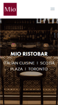 Mobile Screenshot of mioristobar.com